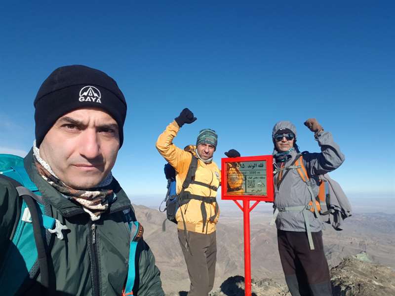 خط الراس لارها به الوند وشنوه از روستای رهق کاشان
