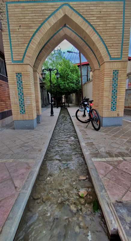 روستای حصار سرخ شاندیز-کوچه قناتها-دوچرخه کوهستان