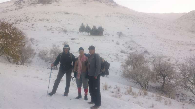 روستای عبدل آباد به قله شجاالدین