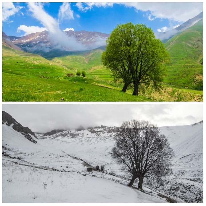 دشت آزو  و قله پاشوره
