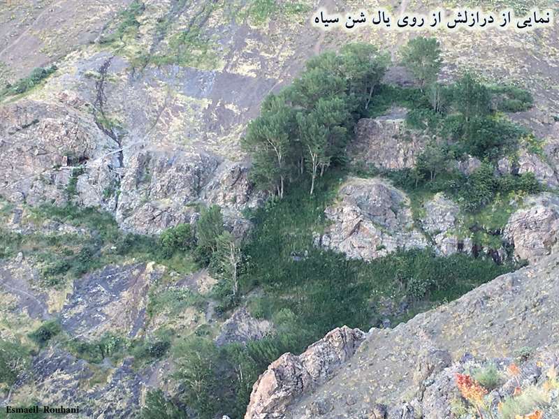 قله داراباد(از یال شن سیاه)