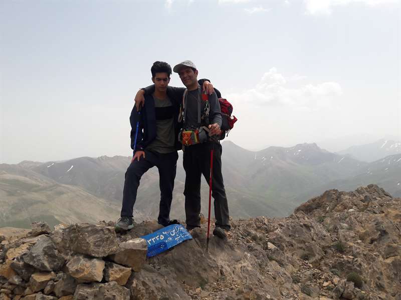 بزاکوه یا بزابن از مسیر گیری