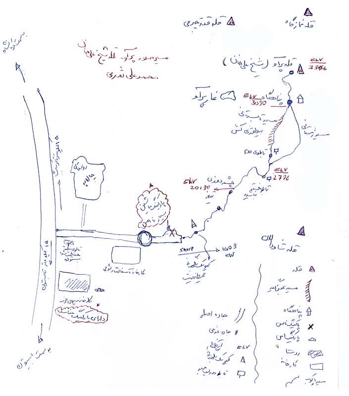 پرآو - مسیر زمستانی