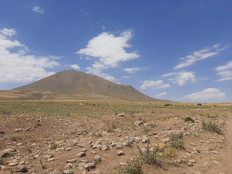 دامنه سرسبز سهند روستای قازانچای  بستان آباد