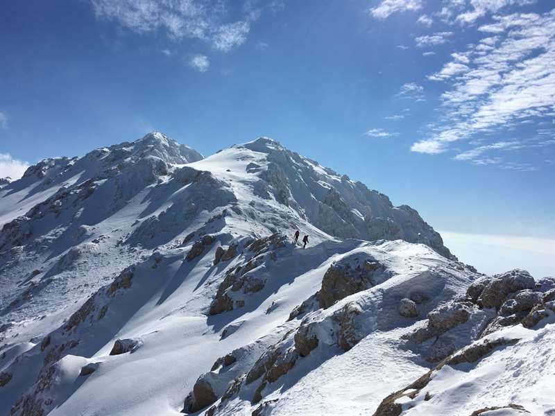 خط راس شاهو ( از حوی خانی تا نزدیک قله زاولی )
