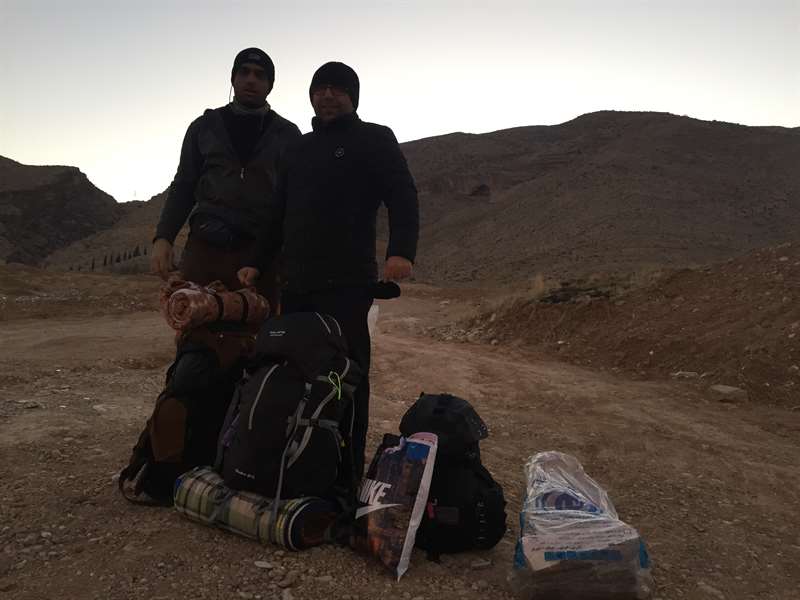 دراک ، خط الراس کامل جاده خاکی به روستای پسکوهک