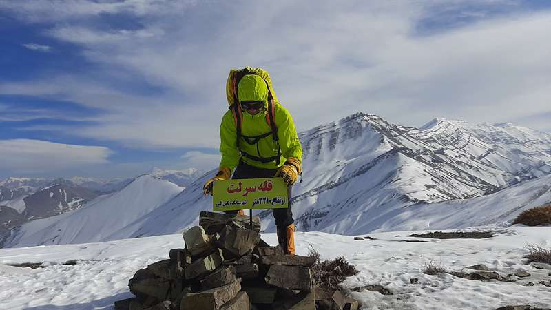 خط راس قله رندان به سرلت 